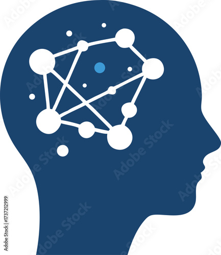 AI brain connectivity concept representing artificial intelligence and neural networks