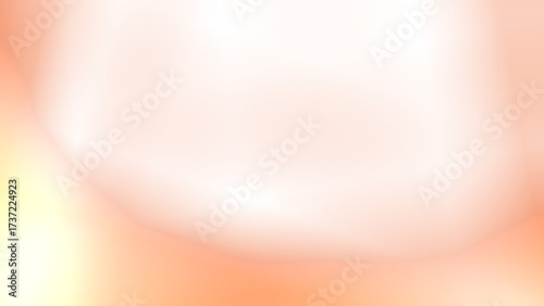 Soft Peach and Creamy White Abstract Blurred Gradient Background with Warm Light Tones