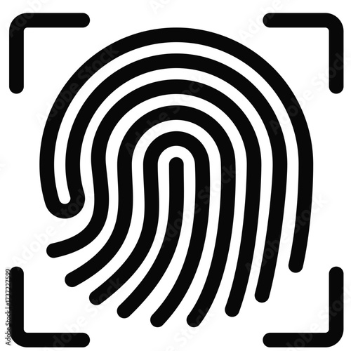 Fingerprint Authentication Icon