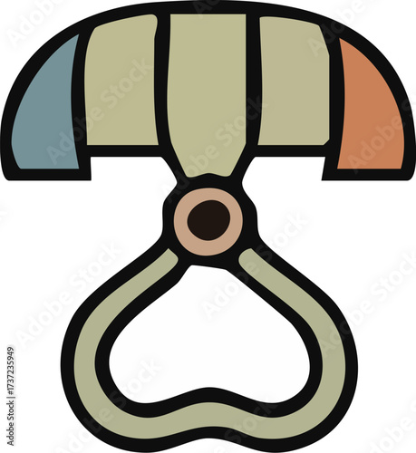 Vintage Bottle Opener with Decorative Design.