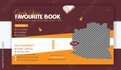 Grab your favourit book and change your life with our facilities and book collection