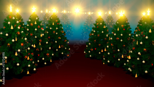Christmas Tree Decorated