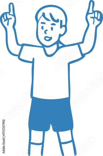 Soccer Football Character Illustration