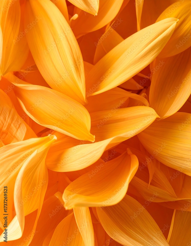 Obraz premium Close-up of vibrant yellow flower petals