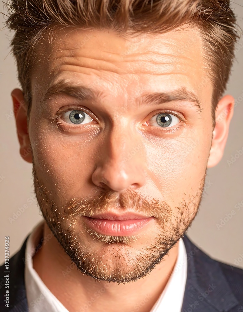 Obraz premium Close-up portrait of a man (7)