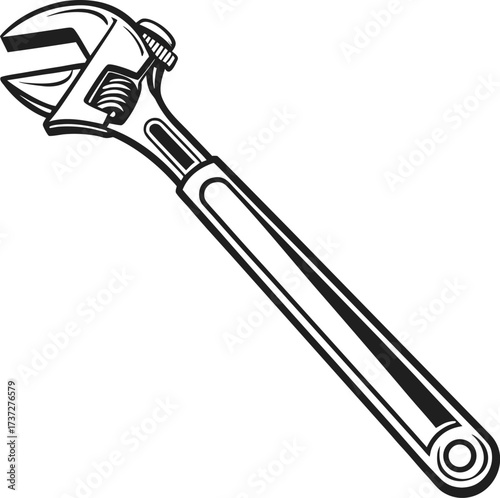 wrench and screwdriver