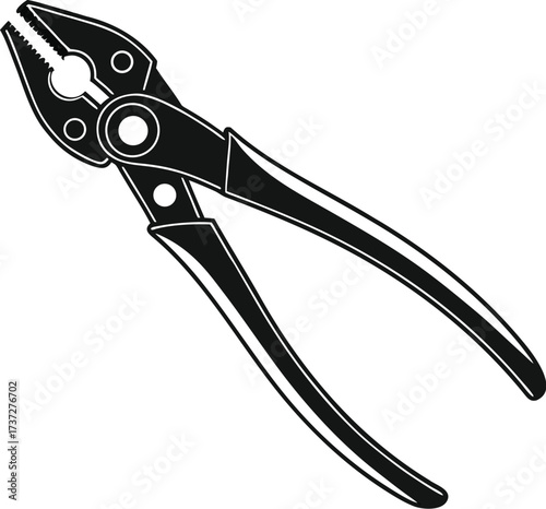 pliers isolated on white background