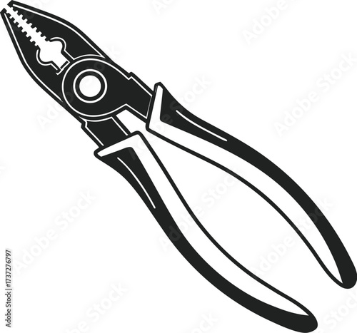 pliers isolated on white