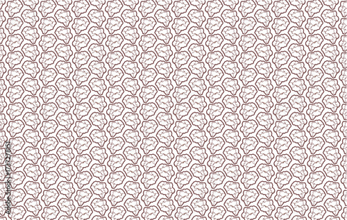 Fried chicken pattern background. Doodle fried chicken pattern background. Fried chicken illustration. Seamless pattern of fried chicken chests. Fast food illustration.