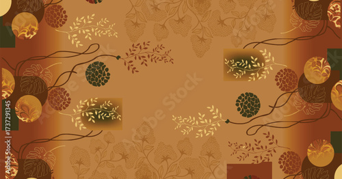 paisly geometrical and flower design for creating saree dupatta for dizital and textile design