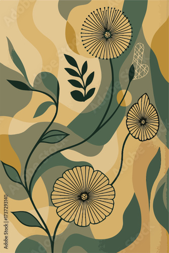 paisly geometrical and flower design for creating saree dupatta for dizital and textile design