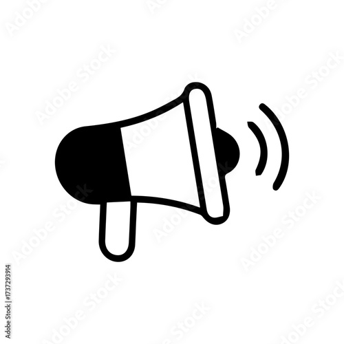 Megaphone sound icon