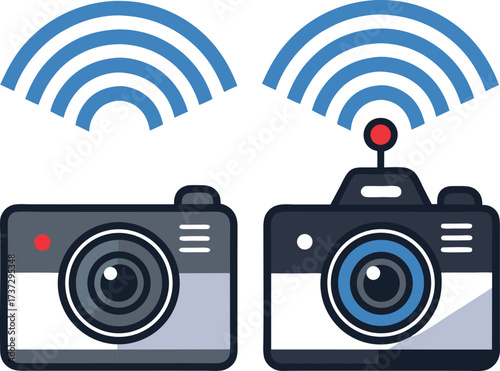 Wireless Camera Technology Connecting & Transmitting Signals Seamlessly