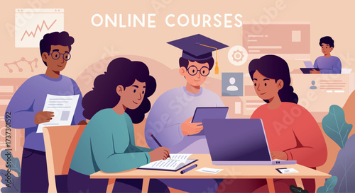 Online Courses Thrive Amidst Recession Empowering Individuals with Skills for Economic Stability and Career Advancement, Promoting Continuous Learning