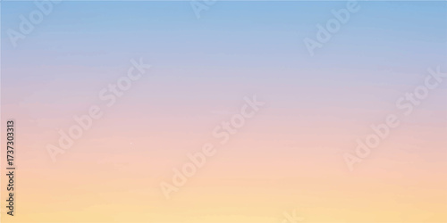 Pastel gradient background with smooth transitions from blue to peach to yellow