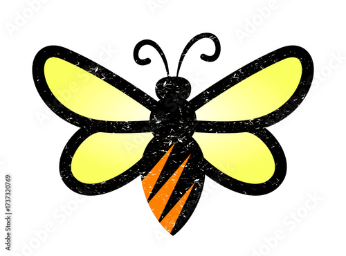 Symbol of a wild stylized bee.