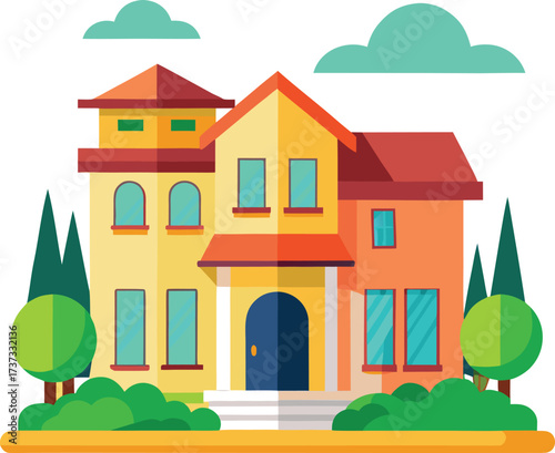 Suburban villa