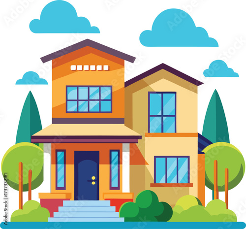 Suburban villa