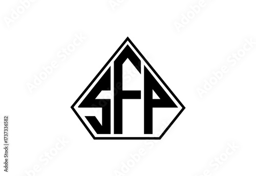 SFP Custom Monogram Logo Design.