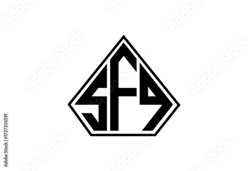 Free Download SFQ Custom Monogram Logo Design. - GFXLoad