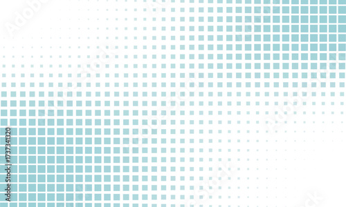 abstract background with different shades of blue squares