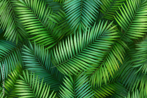 palm leaf background