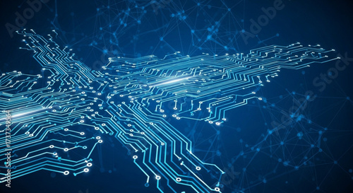 circuit board background