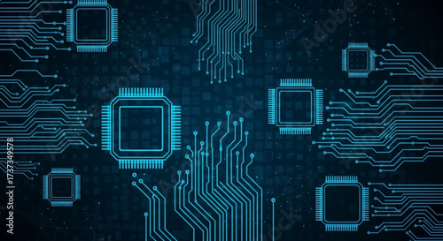 circuit board background