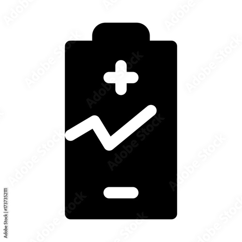 Charging battery icon