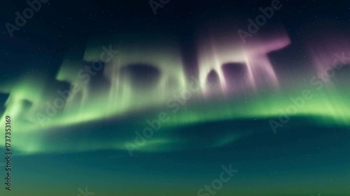 Northern Lights Aurora Display | 2. Colorful Sky Phenomenon at Night | 3. Magical Aurora Borealis Scene
