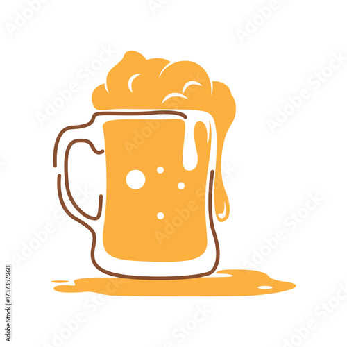 Beer logo icon design