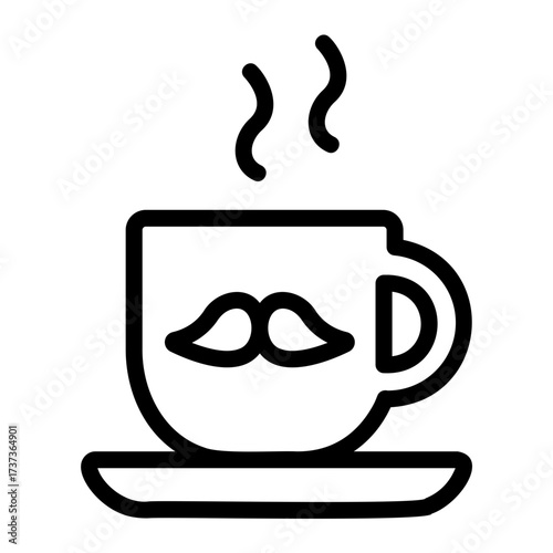 cup Line Icon