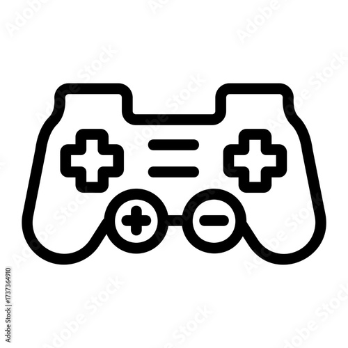 game console Line Icon