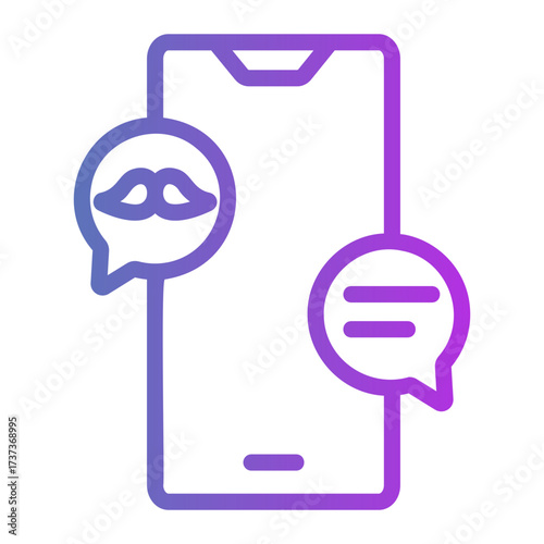 smartphone Gradient icon