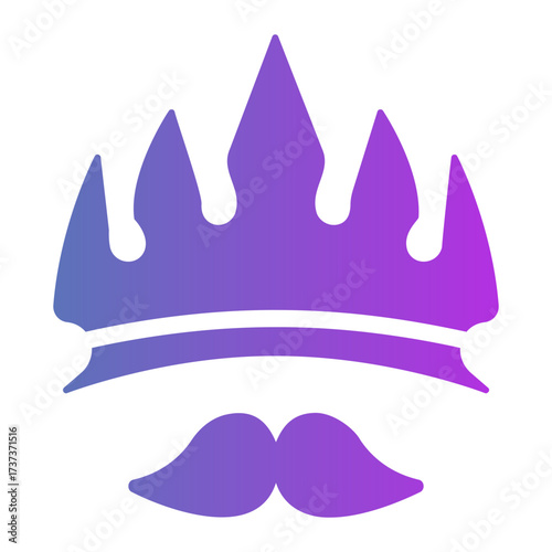 crown Gradient icon