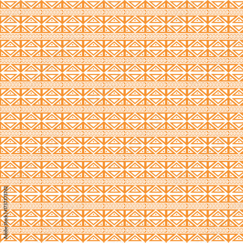 Hausa Ethnic Pattern Background textile clothing vector design
