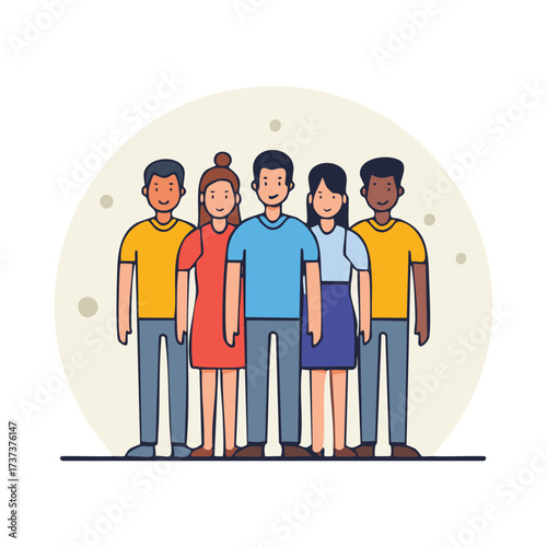 a group of people with various ethnicities and tribes
