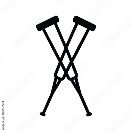 Crutches Icon SEO Title