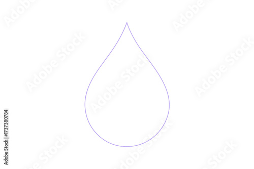 Droplet gradient soft vector glowing fade luminous expanding minimal illustration