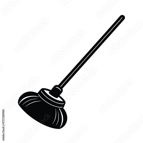 Curling Broom Sweeping