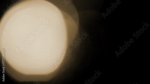  Soft orange bokeh Sparkles with Dreamy Effect