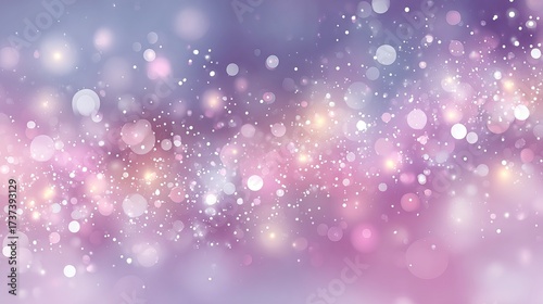 Purple and pink gradient background with soft white and pink bokeh lights abstract pastel glow festive backdrop for greeting cards web banners social media headers wallpapers and product mockups