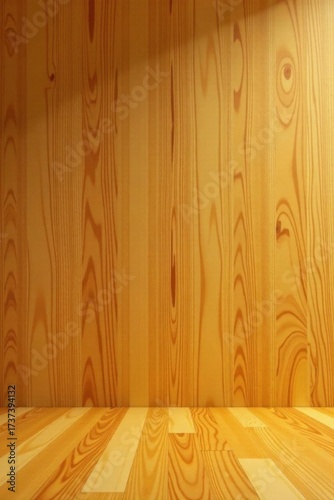 Warm honey-toned wood, smooth surface, subtle grain, natural, surface, wooden