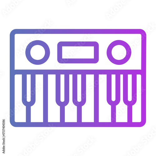 synthesizer Gradient icon