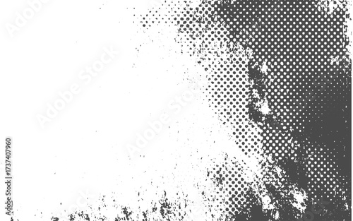 Explore urban vibes with a subtle halftone grunge.Dots pop art comics sport style vector illustration halftone. modern.white concrete wall texture background