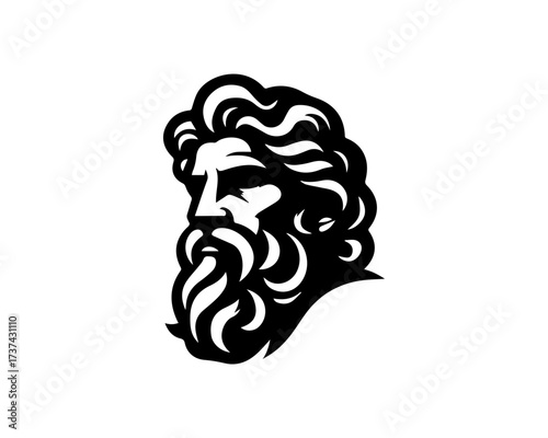 Men head logo