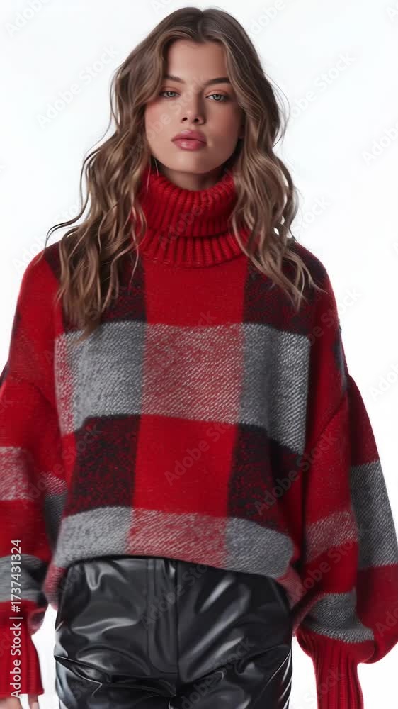 custom made wallpaper toronto digitalWoman in stylish sweater
