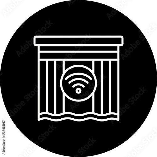 Smart Curtain Icon