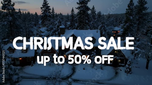 High Quality Christmas Sale Offer Animation Video for Promotion