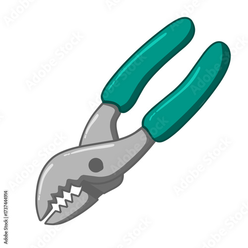 pliers isolated on white background